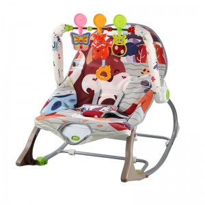 婴儿多种功能震动摇摇椅躺椅宝宝新生儿安抚哄睡神器电动音乐摇摇床