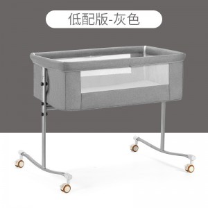 crib foldable portable cradle bedside bed mobile baby bed sleeping basket bb bed newborn splicing queen bed