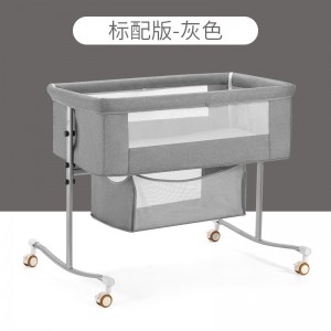 crib foldable portable cradle bedside bed mobile baby bed sleeping basket bb bed newborn splicing queen bed