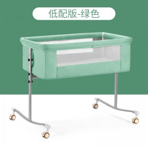 crib foldable portable cradle bedside bed mobile baby bed sleeping basket bb bed newborn splicing queen bed