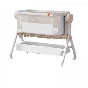 Baby multi-function electric horizontal cradle rocker rocking chair newborn smart coaxing baby comfort artifact sleeping basket