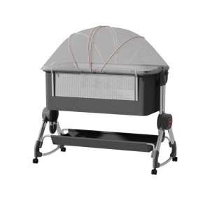婴儿床可移动多种功能便携式摇篮床可折叠多种功能bb床新生儿拼接大床
