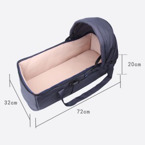 Newborn bassinet, four-season universal portable baby bed, baby bed, outdoor car windproof crib