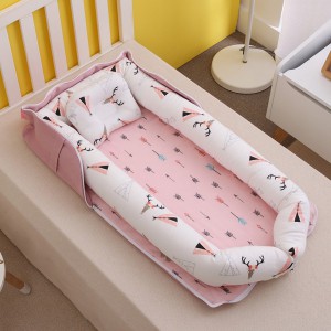 便携式婴儿窝防压婴儿床婴儿枕妈咪抱旅行婴儿床提篮床