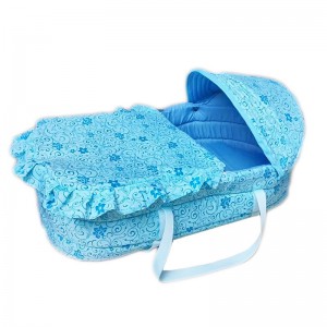 portable baby carrier, car mounted, reclining hand basket, baby crib, crib, bassinet