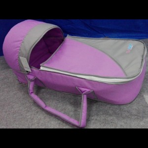 portable baby carrier, car mounted, reclining hand basket, baby crib, crib, bassinet