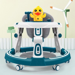 婴幼儿学步车防侧翻6-18个月宝宝可坐可推学走路儿童手推车