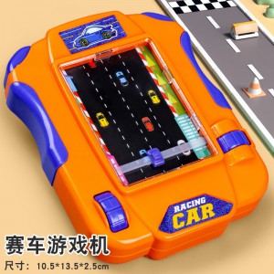 趣味闯关大冒险儿童桌面玩具掌上赛车游戏机手眼协调亲子互动玩具