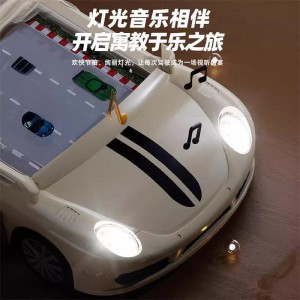 Children&#039;s toys, boys, 1, 3 years old, 4 racing cars, adventures, girls, baby, birthday gifts, 6 educational