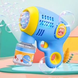 泡泡机烟花泡机电动吹泡泡网红手持加特林泡泡枪夏季公园儿童玩具