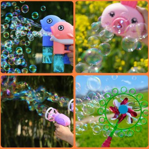 泡泡水补充液1000ml瓶装 儿童泡泡枪泡泡棒泡泡剑 500ml泡泡液