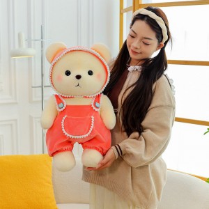 新款毛绒玩具玩偶穿衣婴儿服莉娜熊可爱变装泰迪熊公仔女生日礼物
