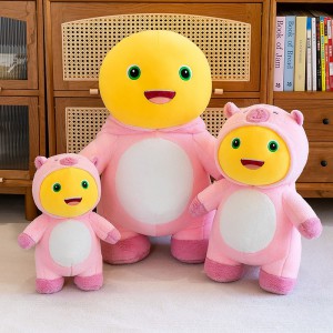 卡皮巴拉水豚小奶龙毛绒玩具可爱玩偶送女孩生日礼物公仔礼物