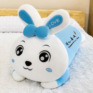毛绒玩具女孩兔子软体长条睡觉抱枕毛绒玩公仔玩偶睡觉布娃娃抱着