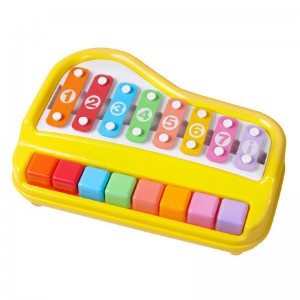 益智八音手敲琴小孩玩具0-6岁婴幼儿敲击乐器大木琴幼儿园小礼物