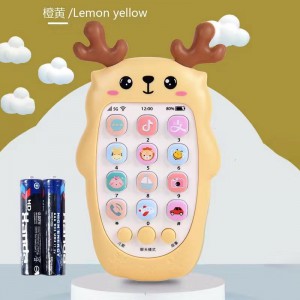 婴儿玩具手机宝宝益智早教6-12个月儿童音乐仿真电话男女孩01-3岁