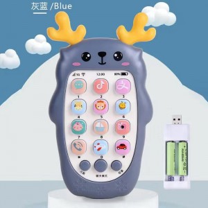 婴儿玩具手机宝宝益智早教6-12个月儿童音乐仿真电话男女孩01-3岁