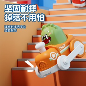 儿童按压式小汽车男女孩惯性回力车1一2岁3婴儿6个月宝宝益智玩具