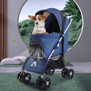 宠物手推车狗窝狗狗推车猫咪小型犬外出专用轻便分离可折叠可换向