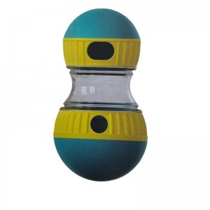 宠物用品工厂新款摇摆漏食器慢食训练狗狗玩具耐咬自嗨解闷玩