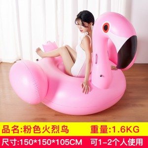 充气浮排玫瑰金火鸟浮床香槟玫瑰充气浮床生日派对装饰独角兽天鹅