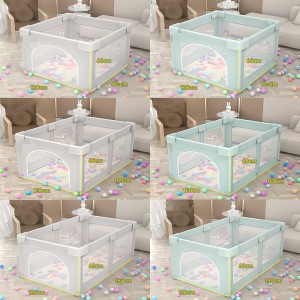 宝宝室内围栏婴儿家用防护栏儿童防摔游戏围栏男女爬行垫学步