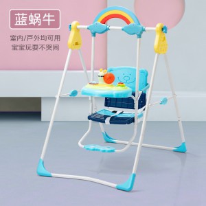 家用婴儿秋千架子室内宝宝幼儿童荡秋千架可收纳户外庭院摇椅支架