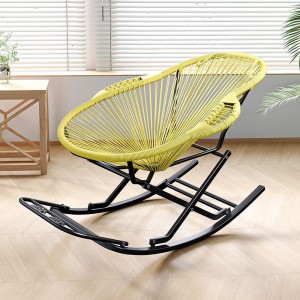 摇摇椅户外庭院逍遥椅简约摇摇躺椅大号彩虹摇椅家用客厅休闲