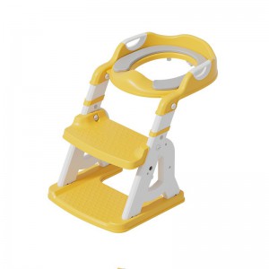 厂家直供辅助马桶梯儿童马桶圈用品婴幼儿宝宝阶梯折叠坐便器