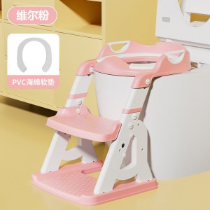 厂家直供辅助马桶梯儿童马桶圈用品婴幼儿宝宝阶梯折叠坐便器