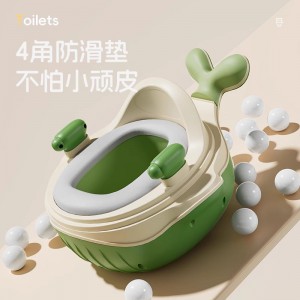 New style infant toddler baby whale toilet cartoon cute boy female toilet ring potty toilet for home