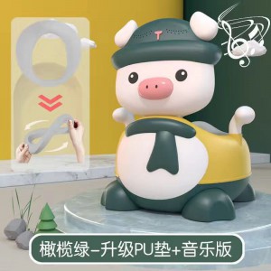 Children&#039;s toilet toilet, new style, baby boy and boy, baby, large urinal, toilet artifact with music cushion