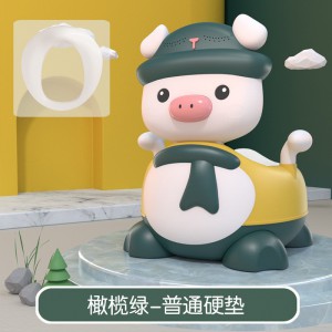 Children&#039;s toilet toilet, new style, baby boy and boy, baby, large urinal, toilet artifact with music cushion