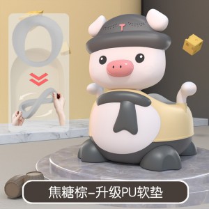 Children&#039;s toilet toilet, new style, baby boy and boy, baby, large urinal, toilet artifact with music cushion