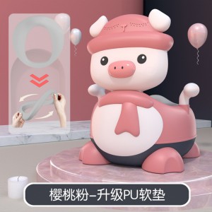 Children&#039;s toilet toilet, new style, baby boy and boy, baby, large urinal, toilet artifact with music cushion