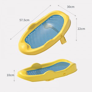 婴儿洗澡盆大号浴桶浴盆坐躺小孩家用宝宝可折叠幼儿新生儿童用品