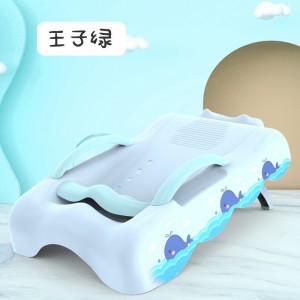 新款儿童洗头椅躺椅折叠宝宝洗头椅加大号可坐可躺折叠洗头躺床