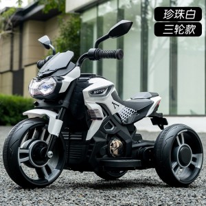 Children&#039;s electric motorcycles can ride on male and female children&#039;s dual-drive remote control tricycles, rechargeable self-driving battery toy cars