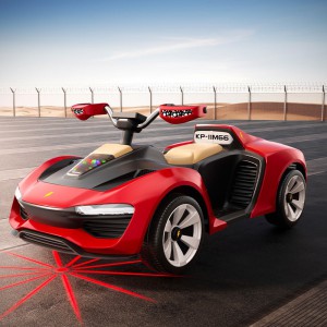 Children&#039;s electric go-kart can drift F1 toy car child adult parent-child car remote control four-wheel stroller