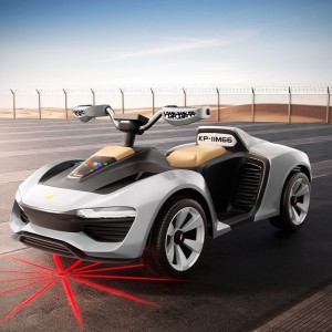 Children&#039;s electric go-kart can drift F1 toy car child adult parent-child car remote control four-wheel stroller