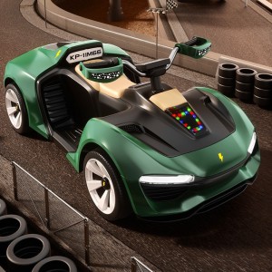 Children&#039;s electric go-kart can drift F1 toy car child adult parent-child car remote control four-wheel stroller