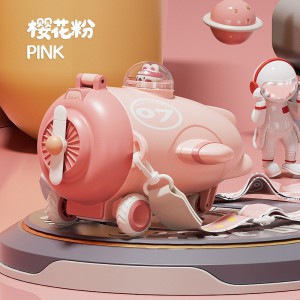 新款高颜值儿童飞机型塑料杯可饮可玩带吸管杯户外便携背带式水杯