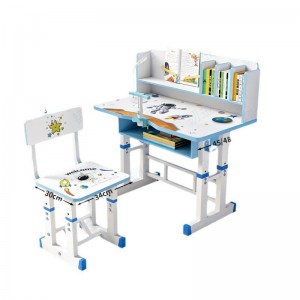 儿童学习桌小学生卧室写字桌男孩女孩简约书桌家用可升降桌椅组合