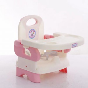 儿童宝宝餐椅带高脚便携小巧可折叠带绑带吃饭椅板凳式婴儿椅餐椅
