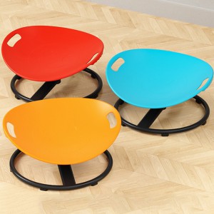 平衡圆形旋转椅感统盘训练器材儿童前庭平衡座椅玩具椅转转训练椅