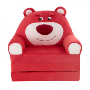 卡通玲娜贝尔多层折叠儿童沙发三折沙发座椅午休折叠床