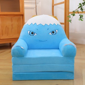 新款卡通儿童沙发毛绒玩具大号折叠宝宝防磕沙发玩偶儿童生日礼品