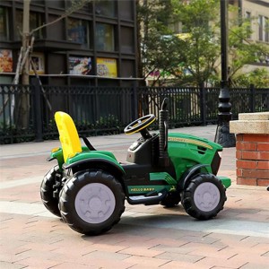 New children&#039;s electric tractor, children&#039;s four-wheel electric tractor, can be seated with a bucket, can be remote-controlled off-road vehicle