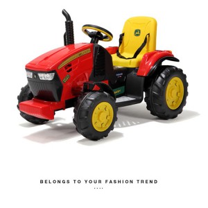 New children&#039;s electric tractor, children&#039;s four-wheel electric tractor, can be seated with a bucket, can be remote-controlled off-road vehicle