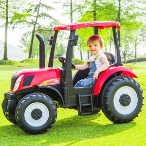 Children&#039;s electric car, four-wheel boy toy car, can seat a baby, remote control car, kid tractor, Internet celebrity stroller